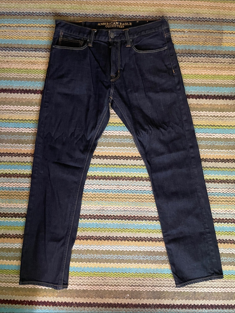 American Eagle Outfitters Men’s Black Straight Jeans